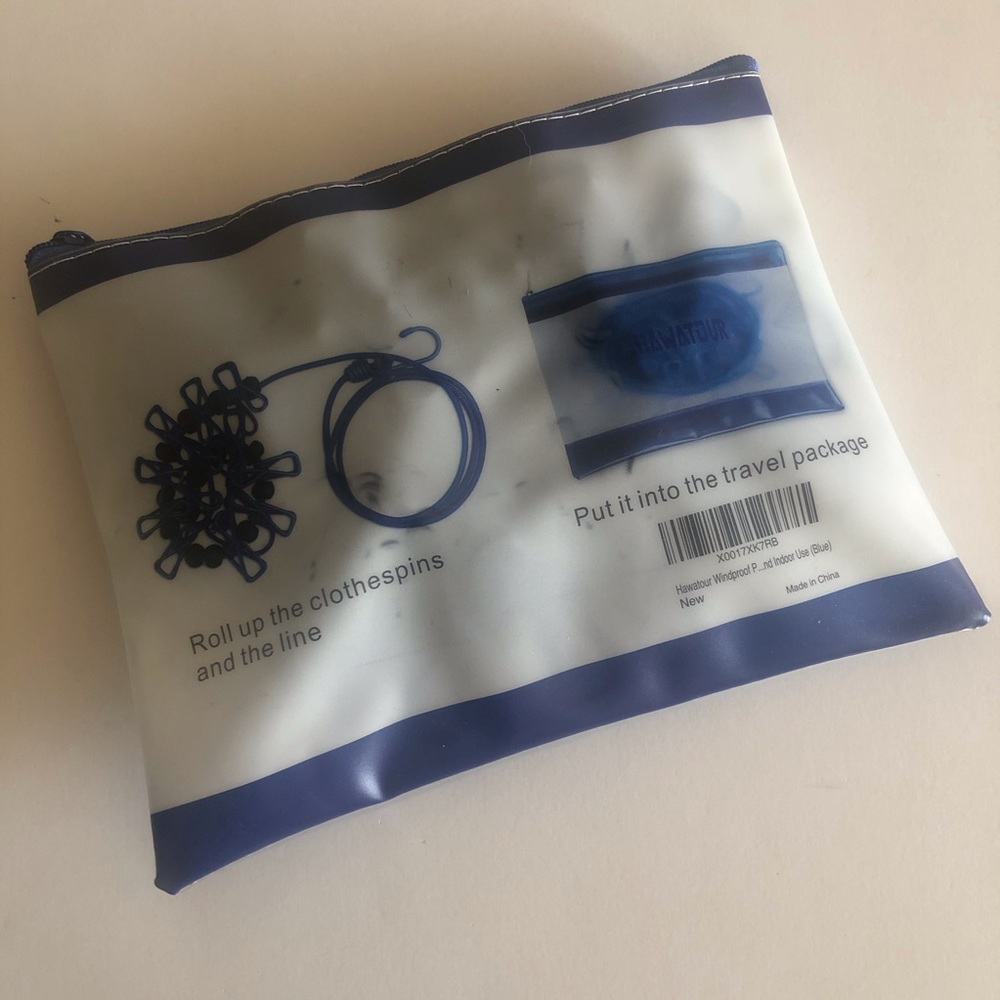 Portable Travel Elastic Closeline
